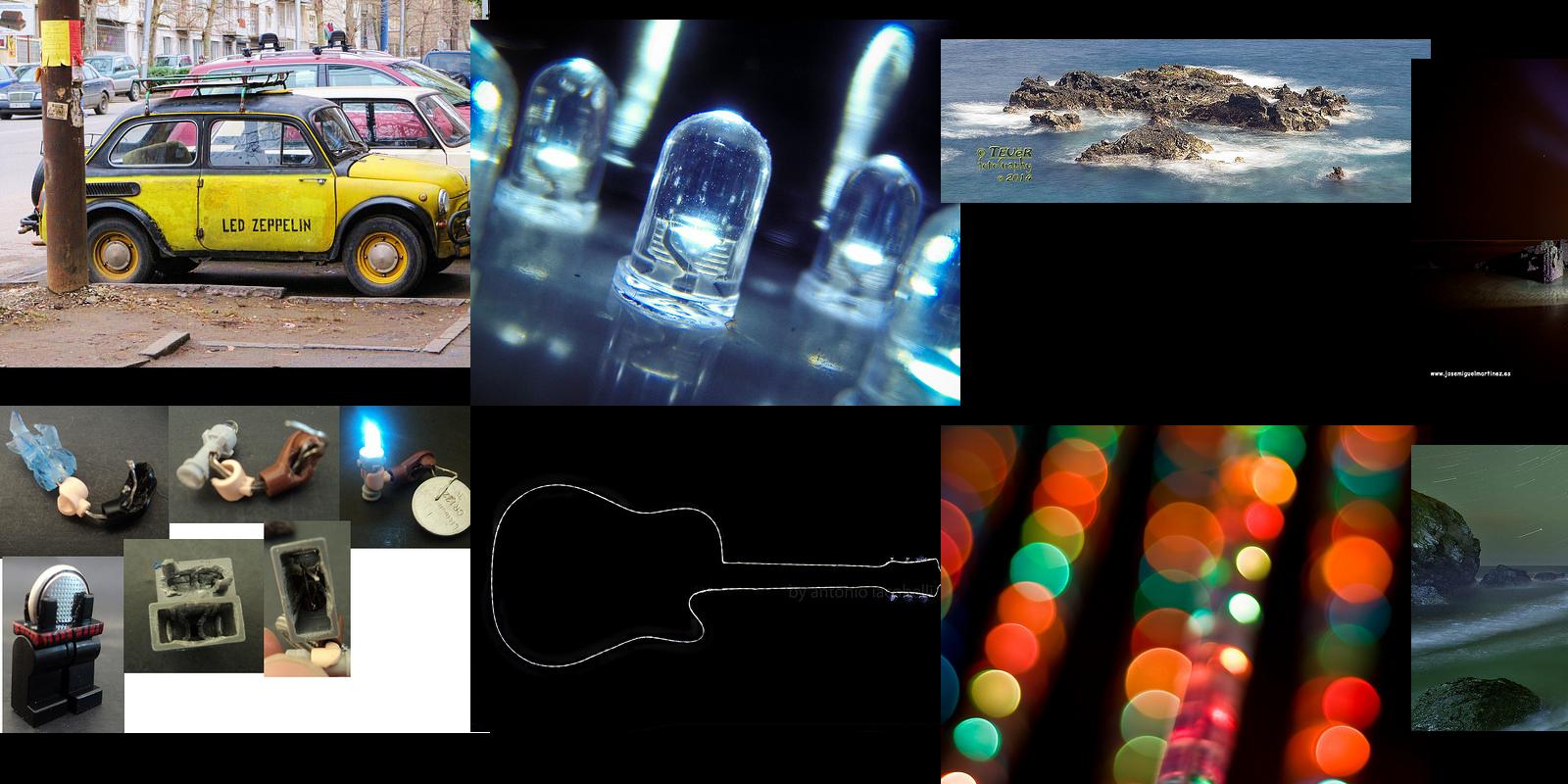 led